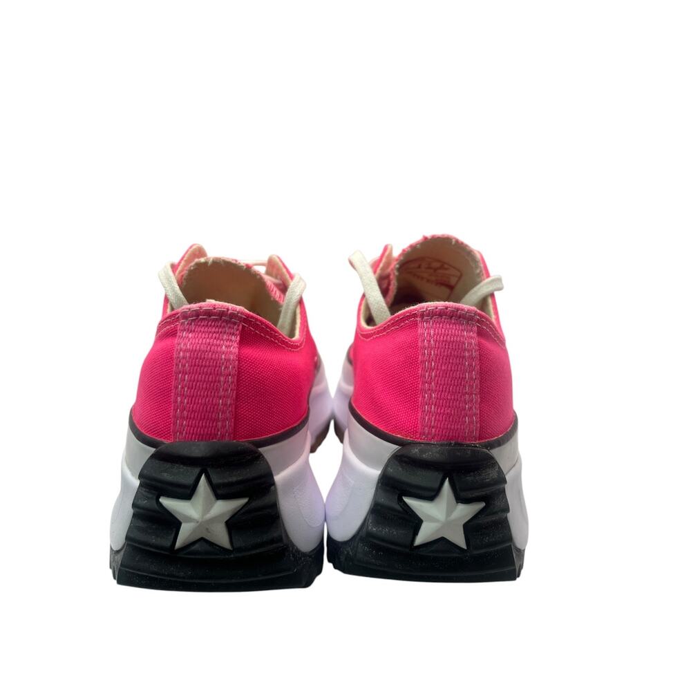Converse Run Star Motion Neon Pink Platform Sneakers Low Top Womens 10 Mens 8.5 - Picture 4 of 7